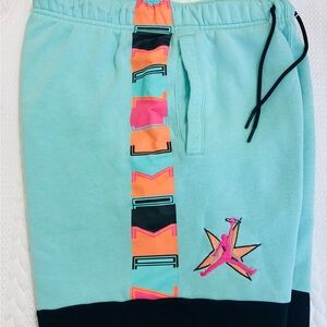 Jordan Kids Teal and Black Joggers